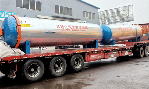 安徽阜陽木材罐發(fā)貨現(xiàn)場